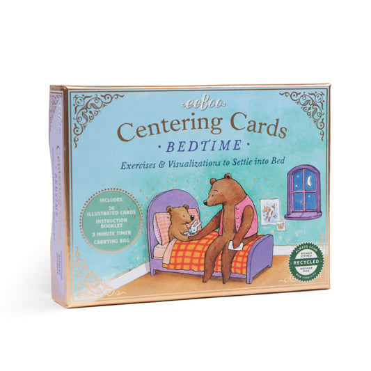eeBoo Centering Cards - Bedtime