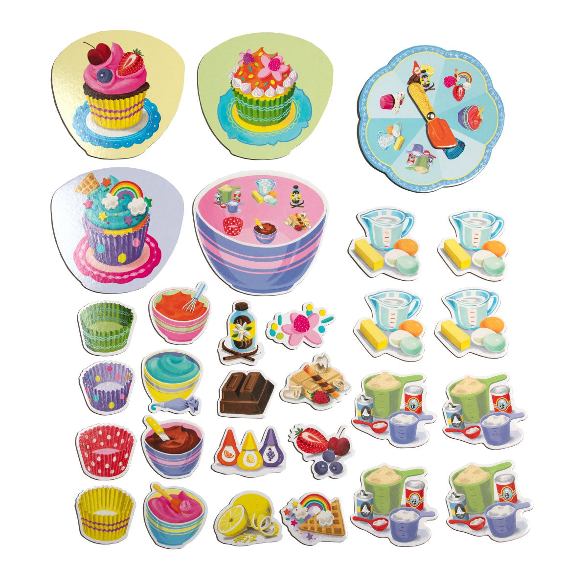 eeBoo Cupcake Spinner Game