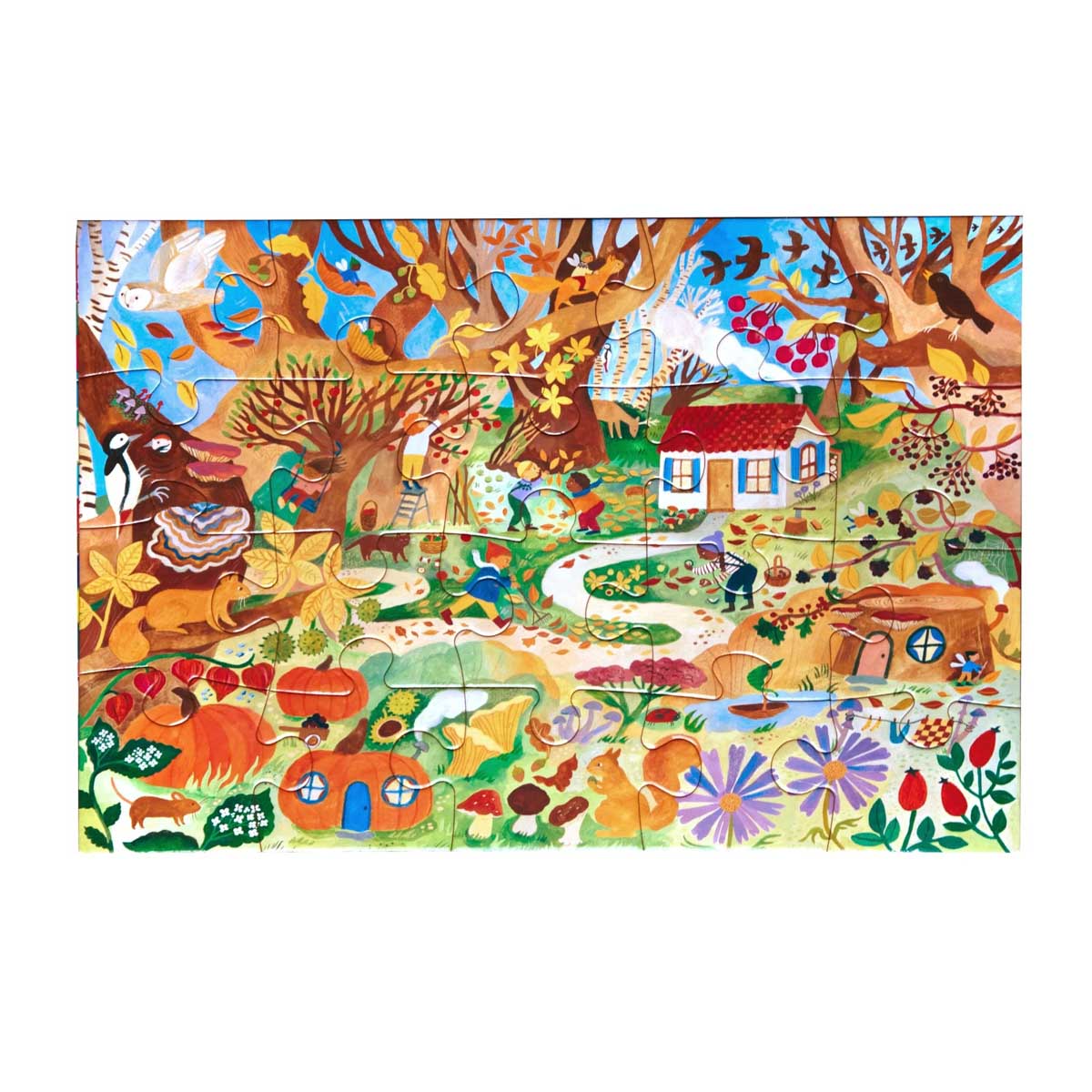 Eeboo Fairy Cottage 20 Piece Puzzle