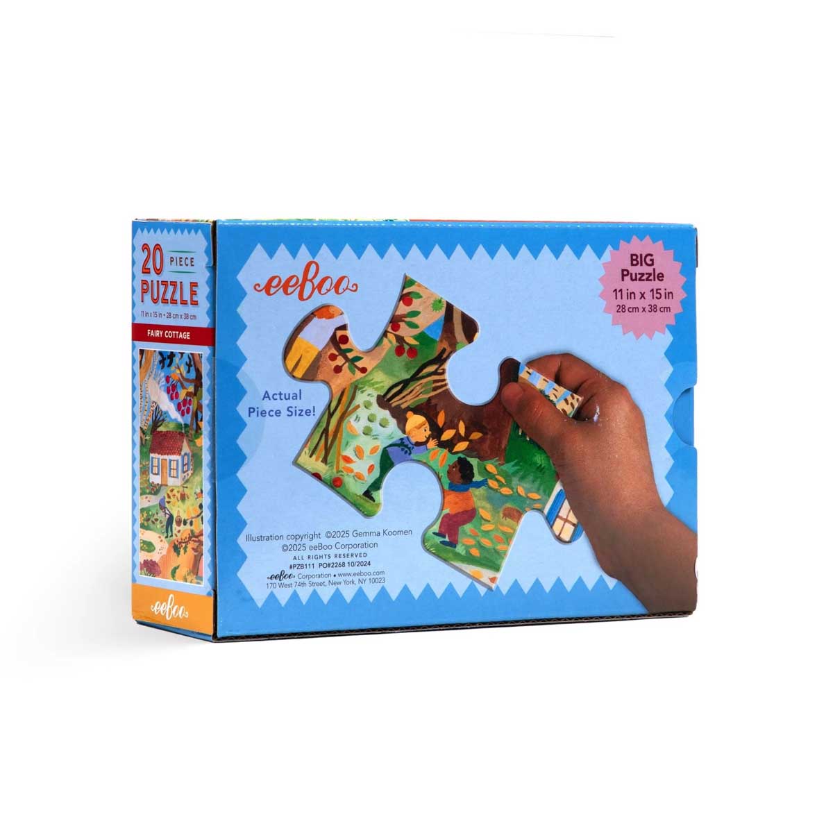 Eeboo Fairy Cottage 20 Piece Puzzle
