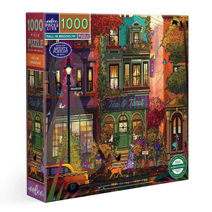 Fall in Brooklyn 1000 Piece Puzzle