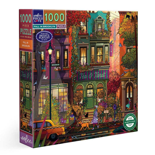 Fall in Brooklyn 1000 Piece Puzzle