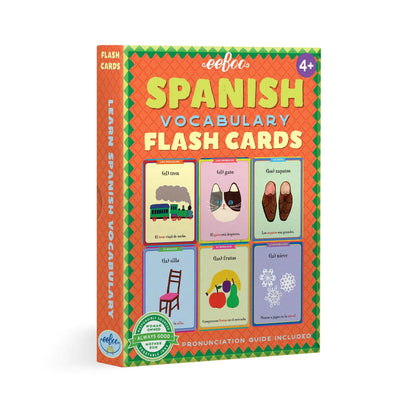 eeBoo Spanish Vocabulary Flash Cards