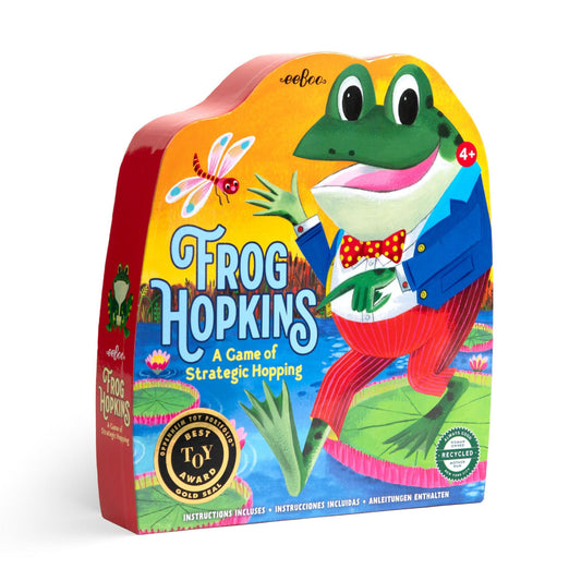 eeBoo Frog Hopkins Board Game