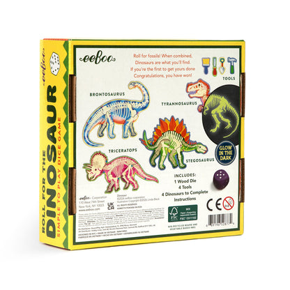 eeBoo Roll for the Dinosaur Dice Game