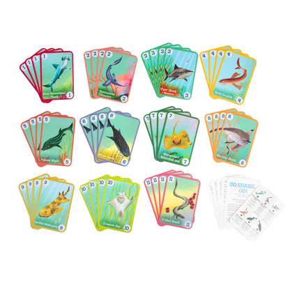 eeBoo Go Shark Go! Card Game
