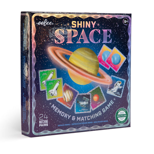 eeBoo Shiny Space Memory & Matching Game