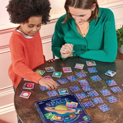 eeBoo Shiny Space Memory & Matching Game