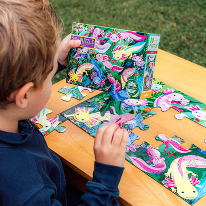 eeBoo Axolotl - 20 pc Jigsaw Puzzle