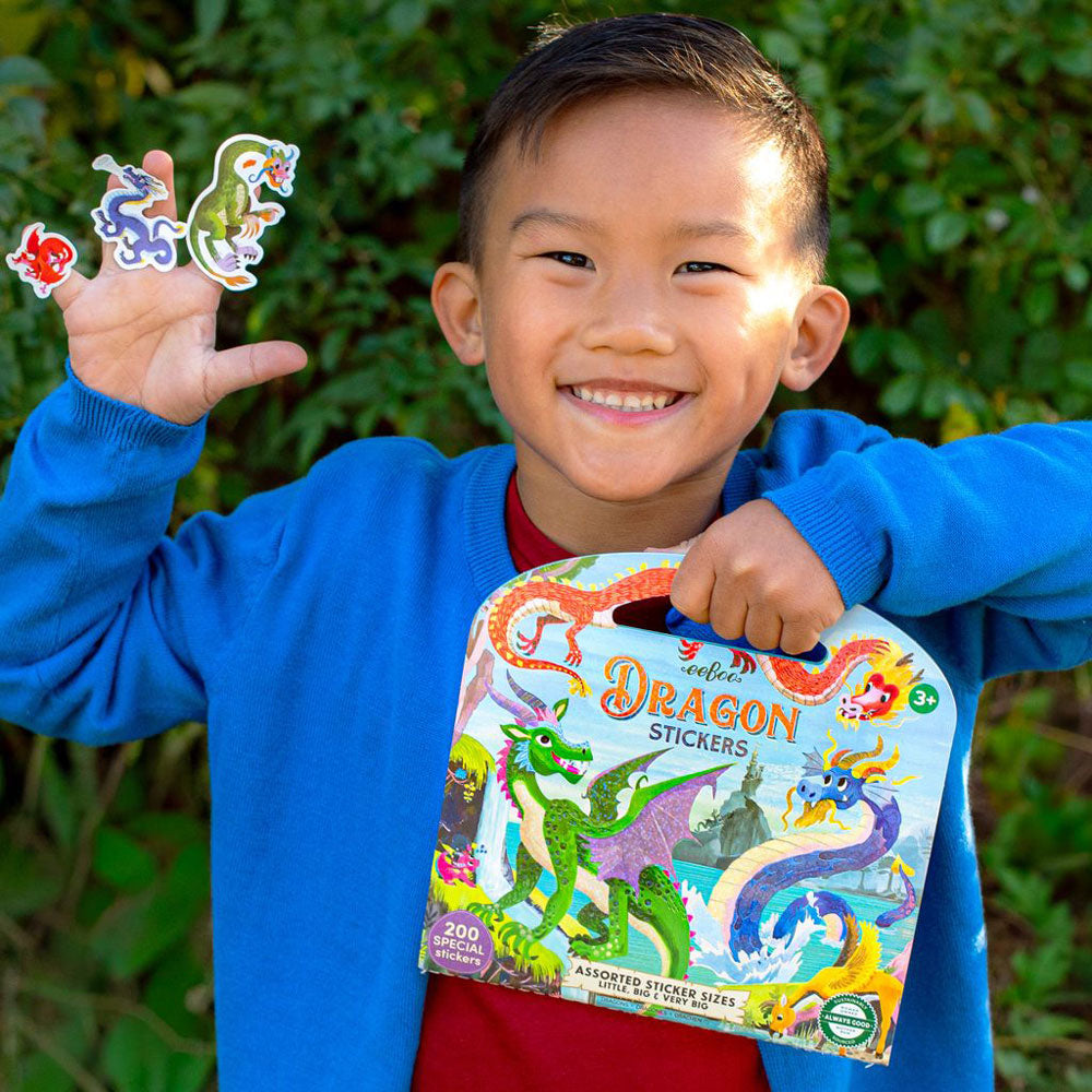 eeBoo Dragon Stickers