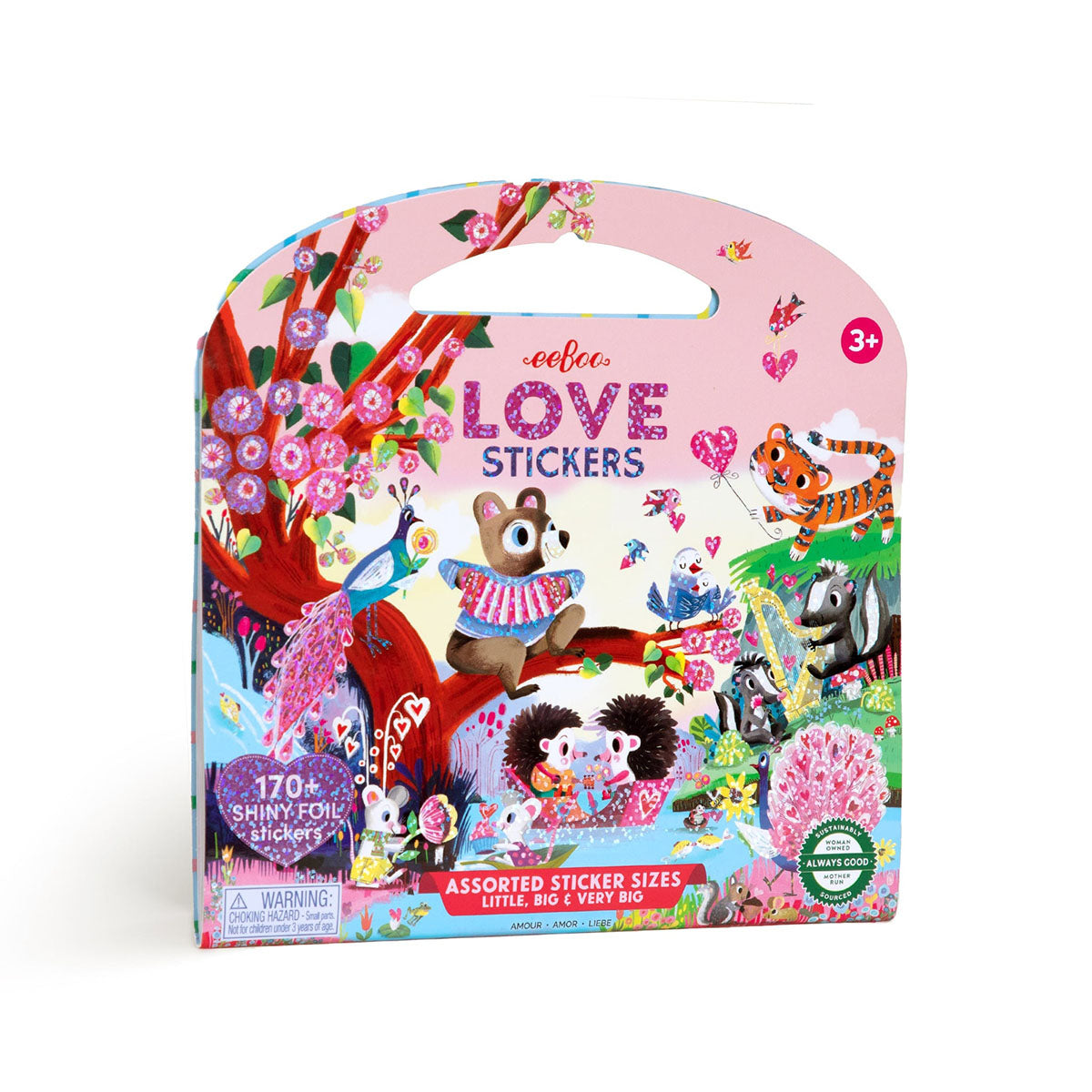 eeBoo Love Shiny Stickers