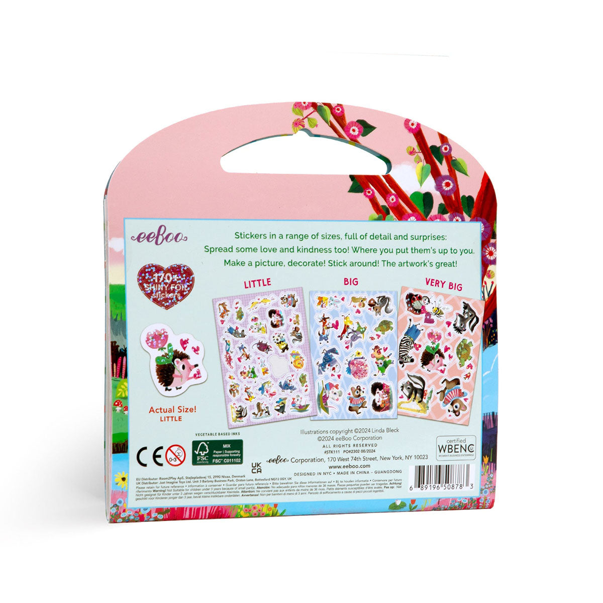 eeBoo Love Shiny Stickers