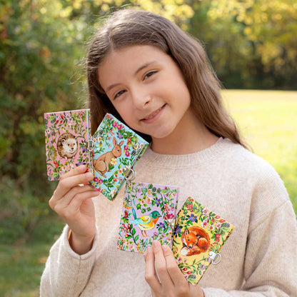 Very Small Journal with lock - Meadow by Clare Therese Gray - from eeBoo
