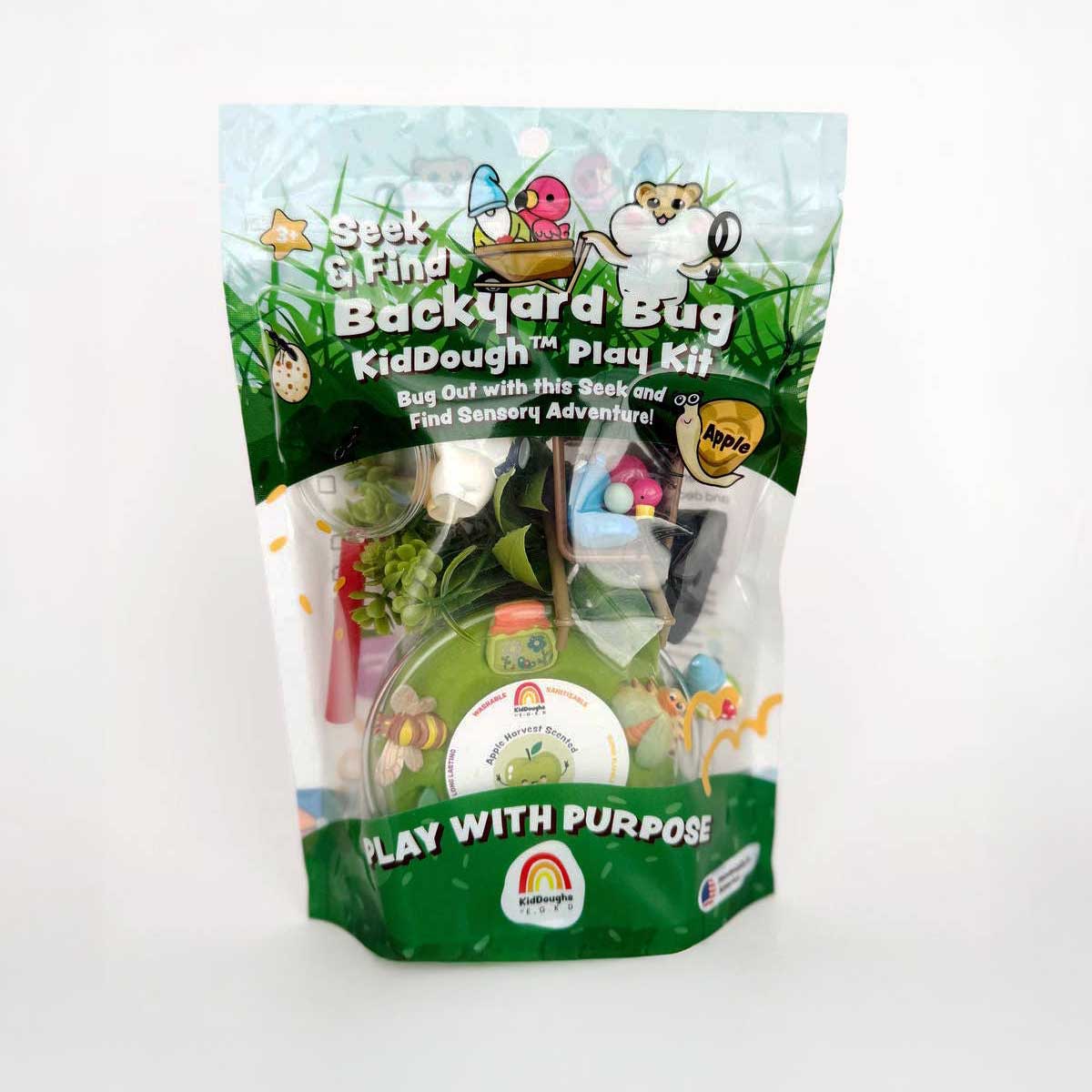EGKD Seek and Find Backyard Bug KidDough Play Kit