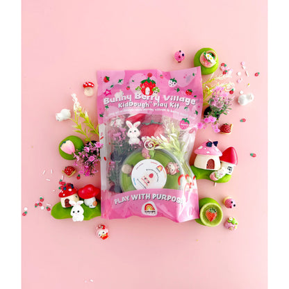 EGKD Bunny Berry Village KidDough Play Kit