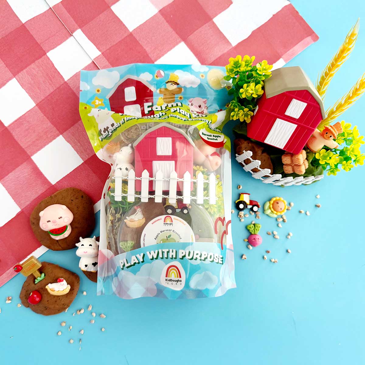 EGKD Farm KidDough Play Kit