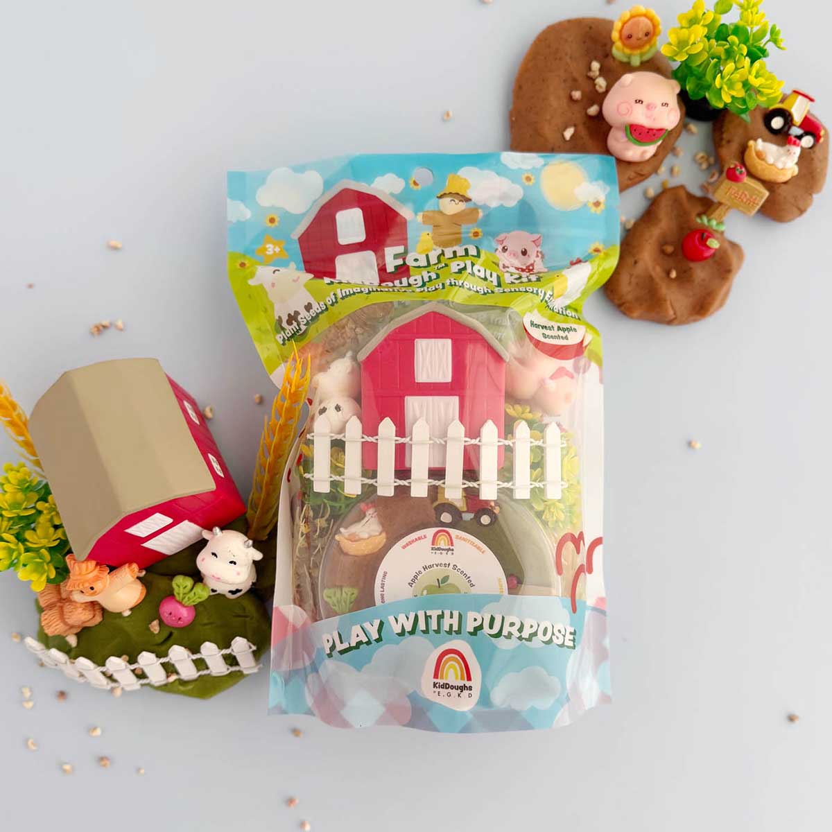 EGKD Farm KidDough Play Kit