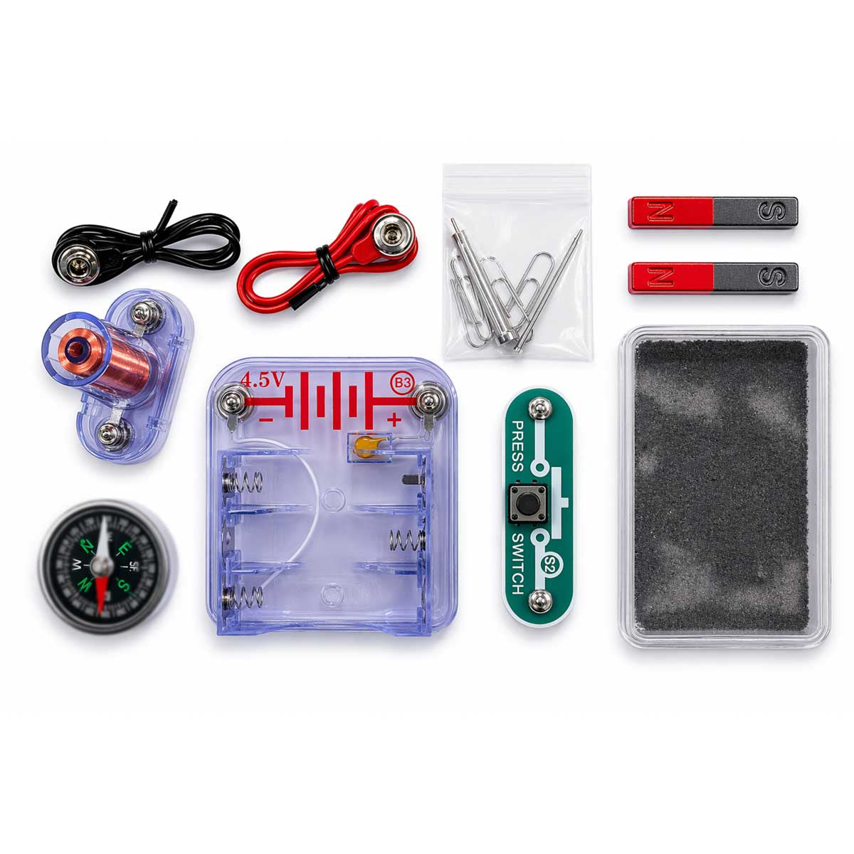 Elenco Electronics Snap Circuits Magnet Fun Lab