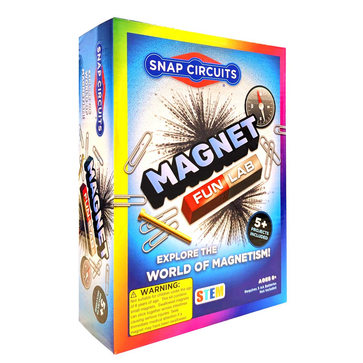 Elenco Electronics Snap Circuits Magnet Fun Lab