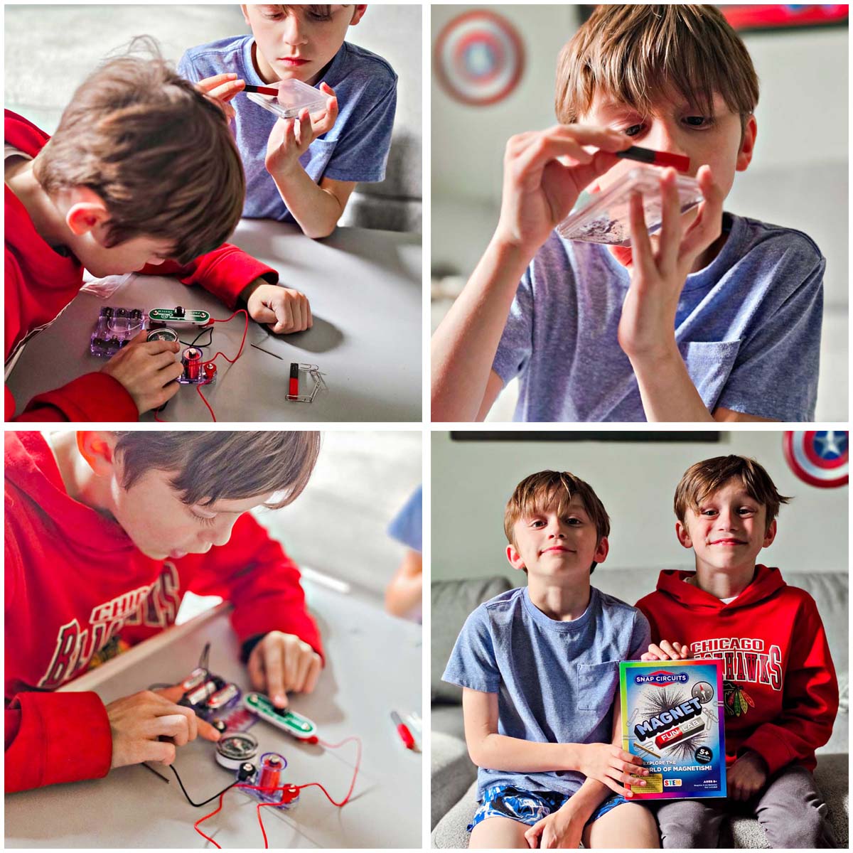 Elenco Electronics Snap Circuits Magnet Fun Lab