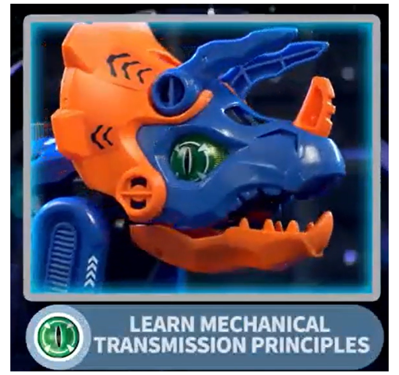 Elenco Electronics Teach Tech Triceratops Robot DIY Activity Kit