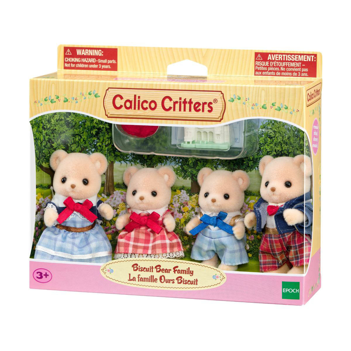 Calico Critters Biscuit Bear Family