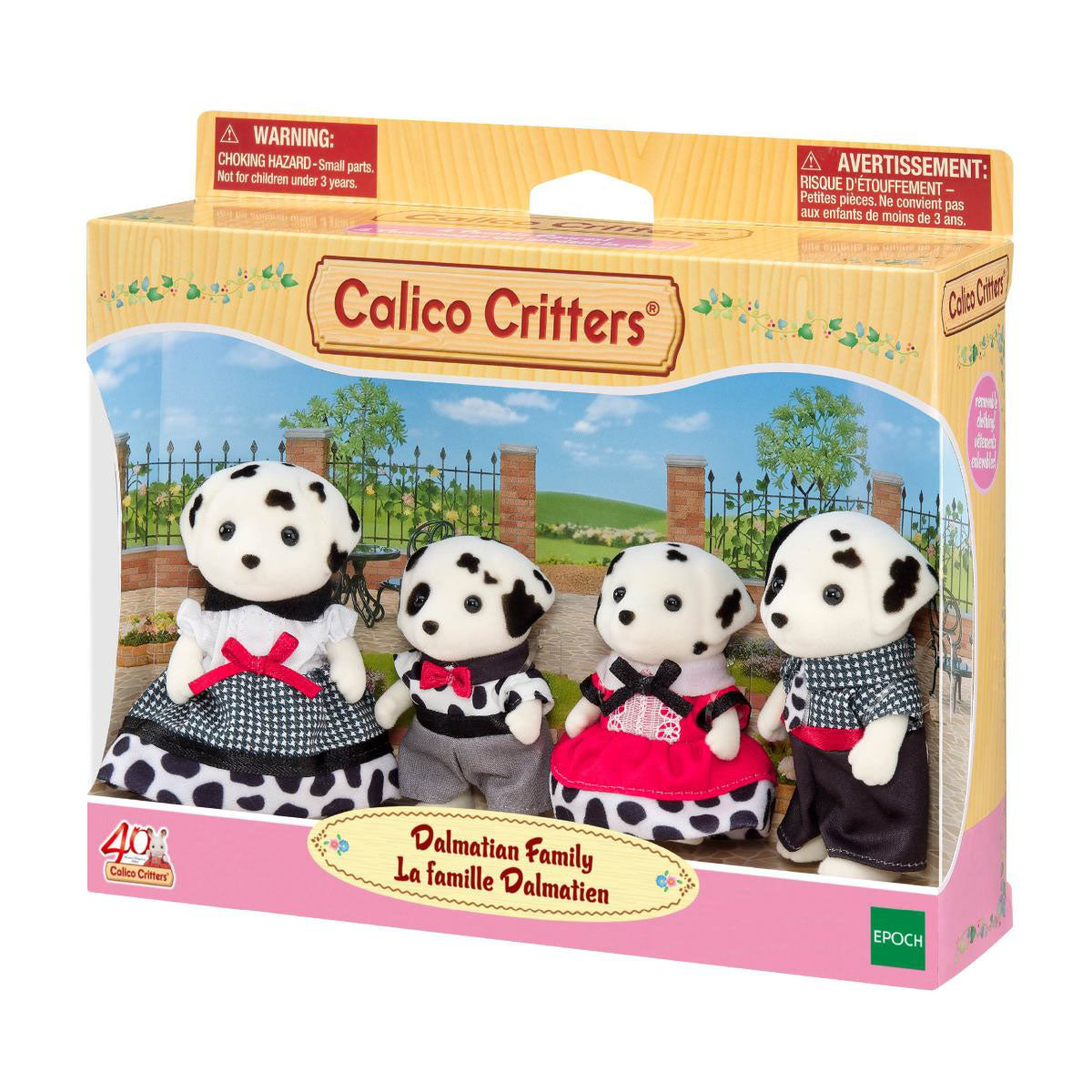 Calico Critters Dalmatian Family