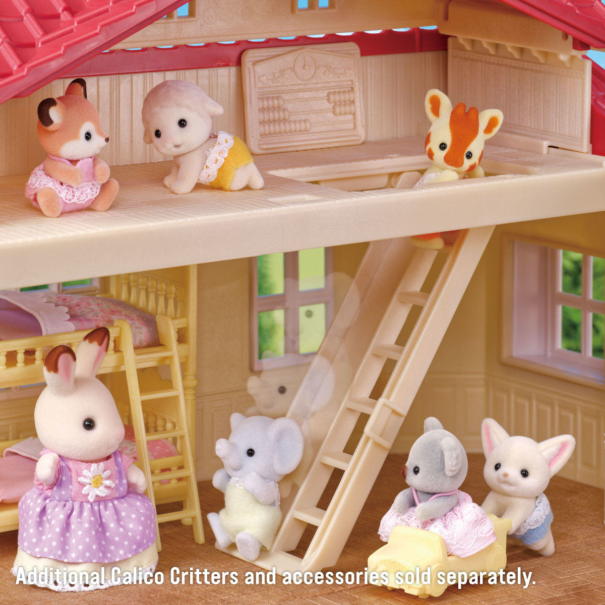 Calico Critters Secret Attic for the Red Roof Country Home
