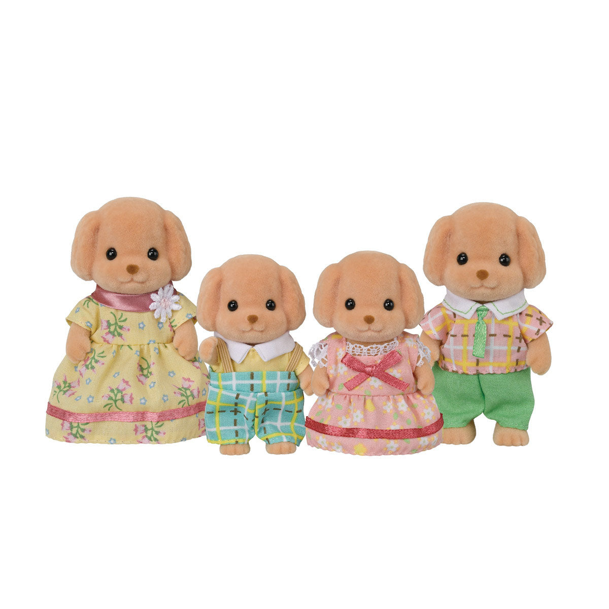 Calico Critters Toy Poodle Family