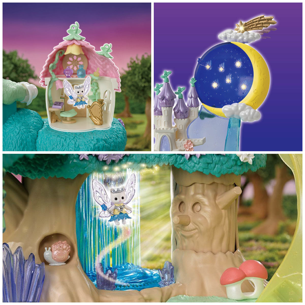 Calico Critters Woodland Wonder Fairy Castle