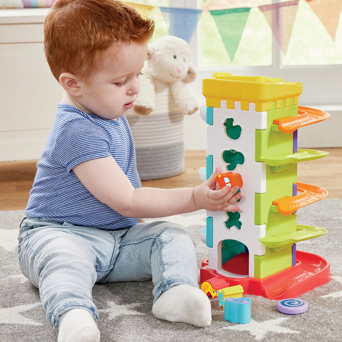 Kidoozie Drop 'n Roll Activity Tower