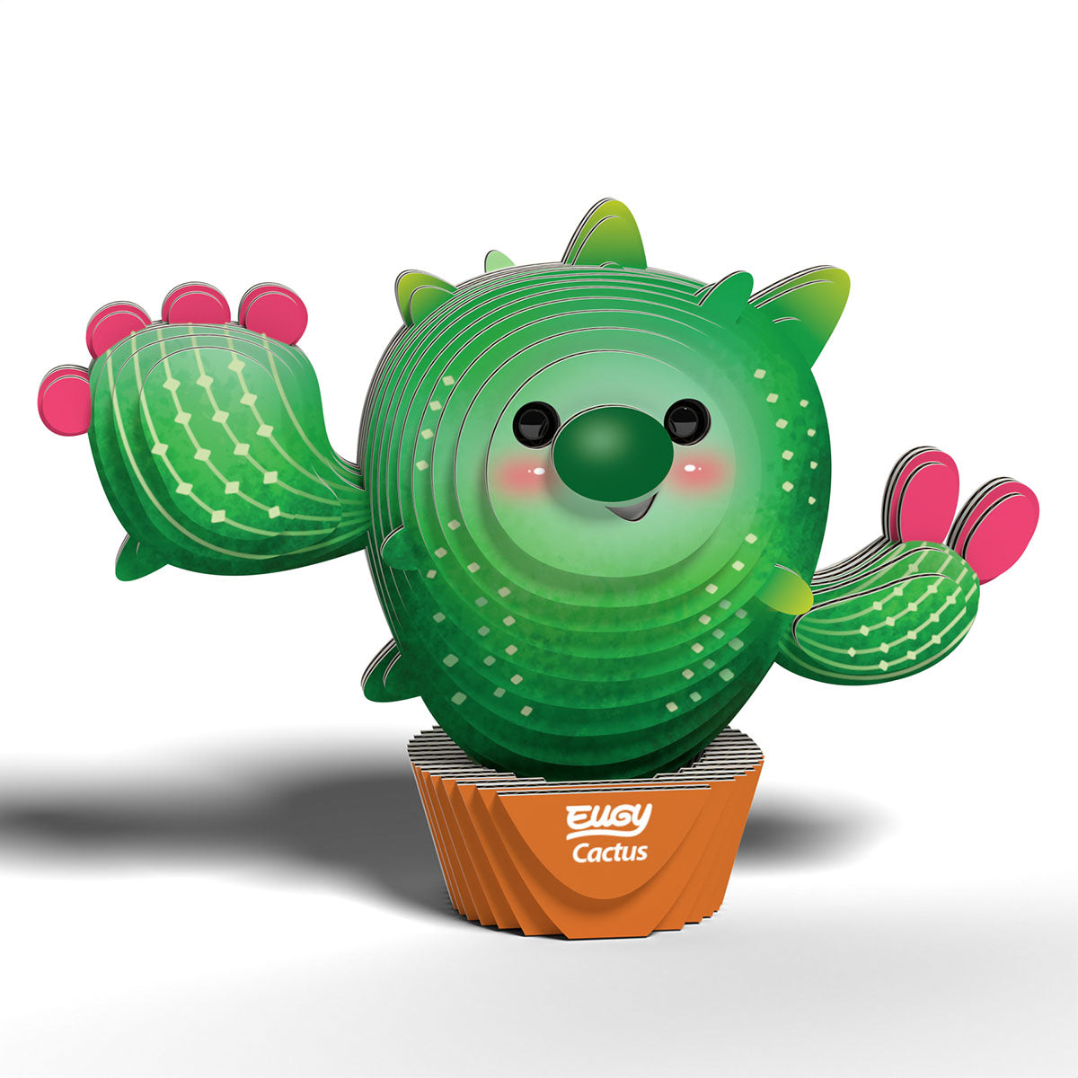 Eugy Cactus 3-D Cardboard Model Kit