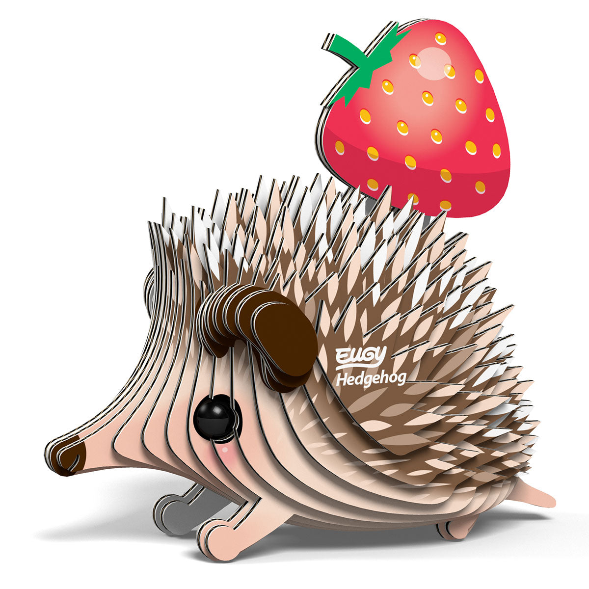Eugy Hedgehog 3-D Cardboard Model Kit