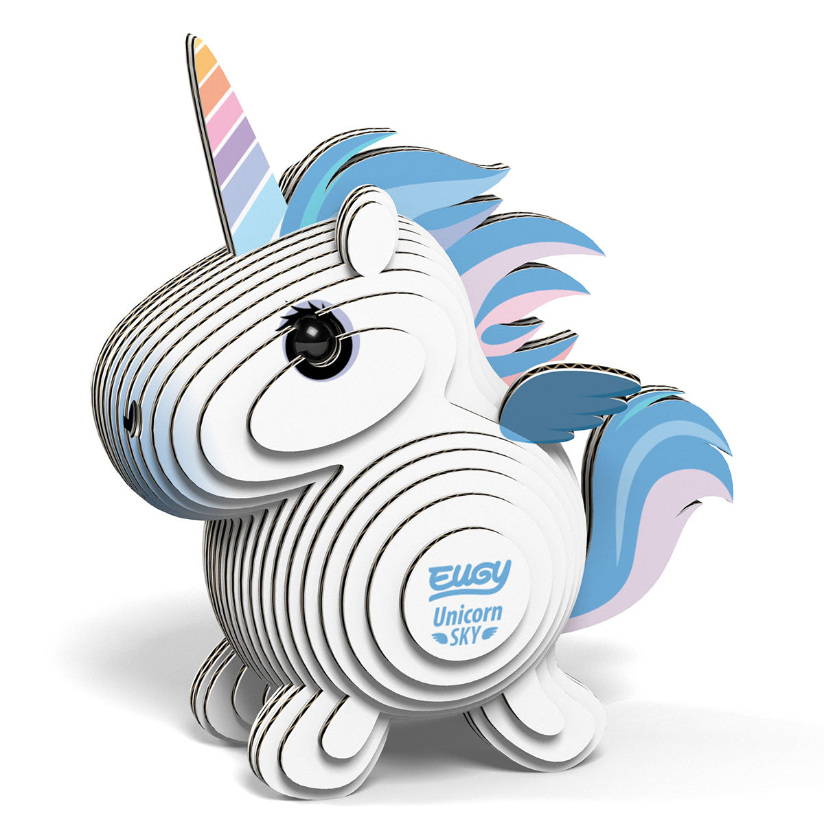 Eugy Unicorn Sky 3-D Cardboard Model Kit