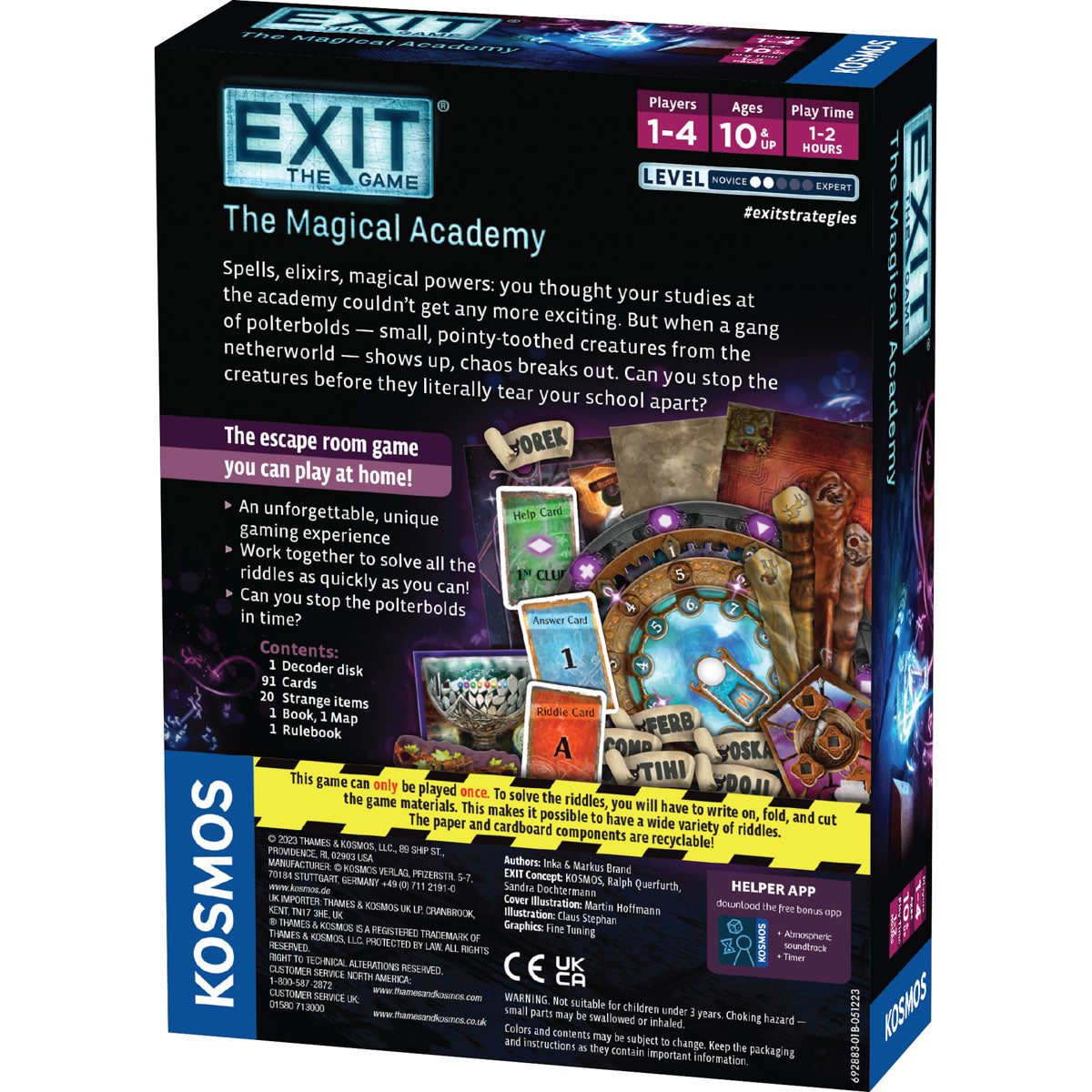 EXIT The Game, The Magical Academy by Thames & Kosmos.