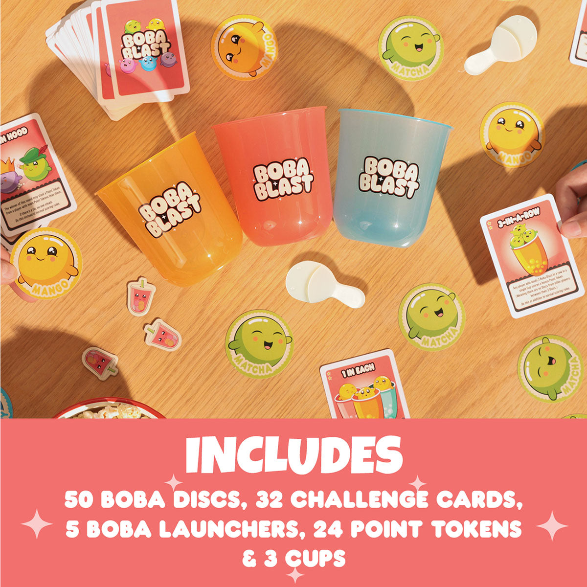 Boba Blast Party Game from Exploding Kittens