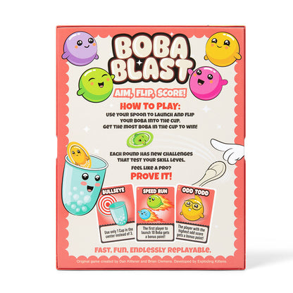 Boba Blast Party Game from Exploding Kittens