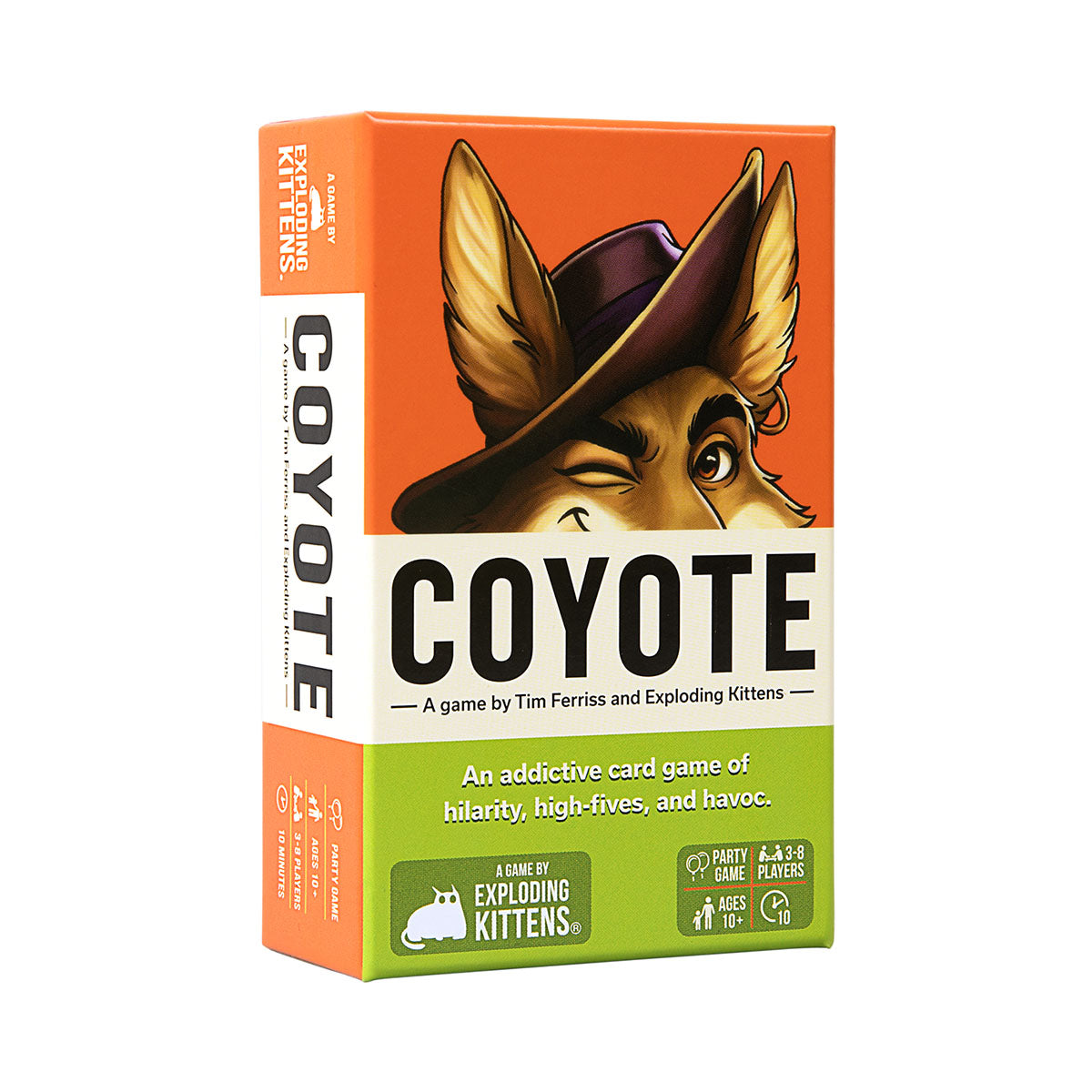 Coyote Card Game from Tim Ferriss and Exploding Kittens