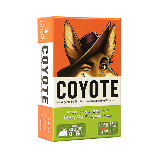 Coyote Card Game from Tim Ferriss and Exploding Kittens