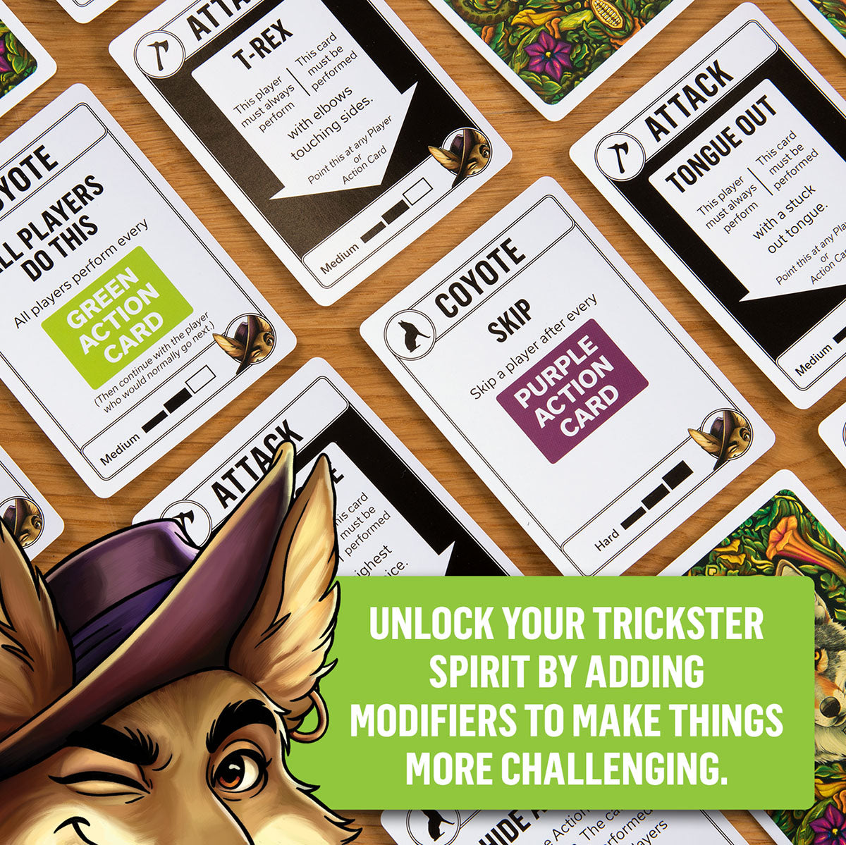 Coyote Card Game from Tim Ferriss and Exploding Kittens