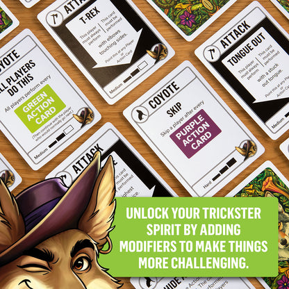 Coyote Card Game from Tim Ferriss and Exploding Kittens