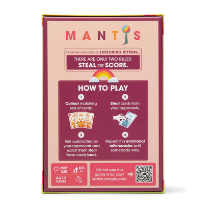 Exploding Kittens Mantis Card Game