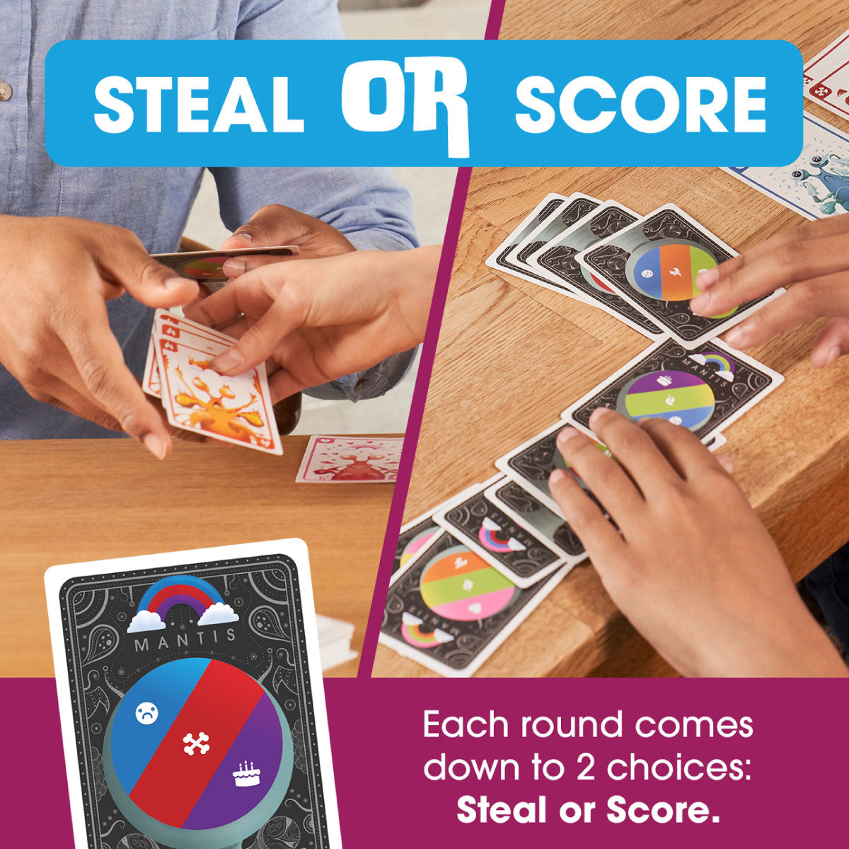 Exploding Kittens Mantis Card Game
