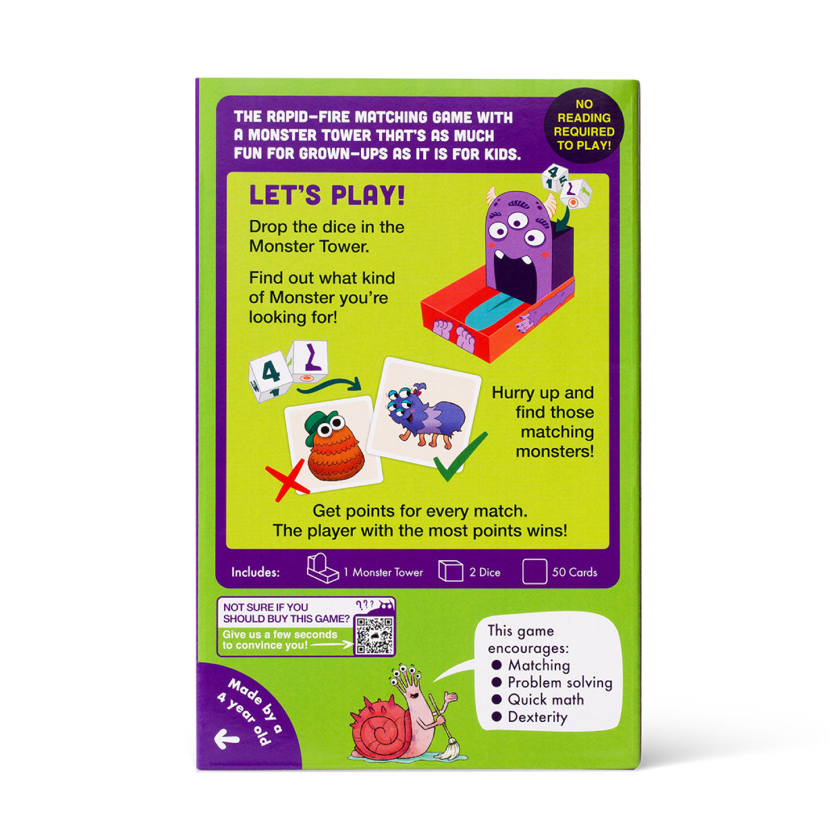 Monster Match Game Family Game from Exploding Kittens
