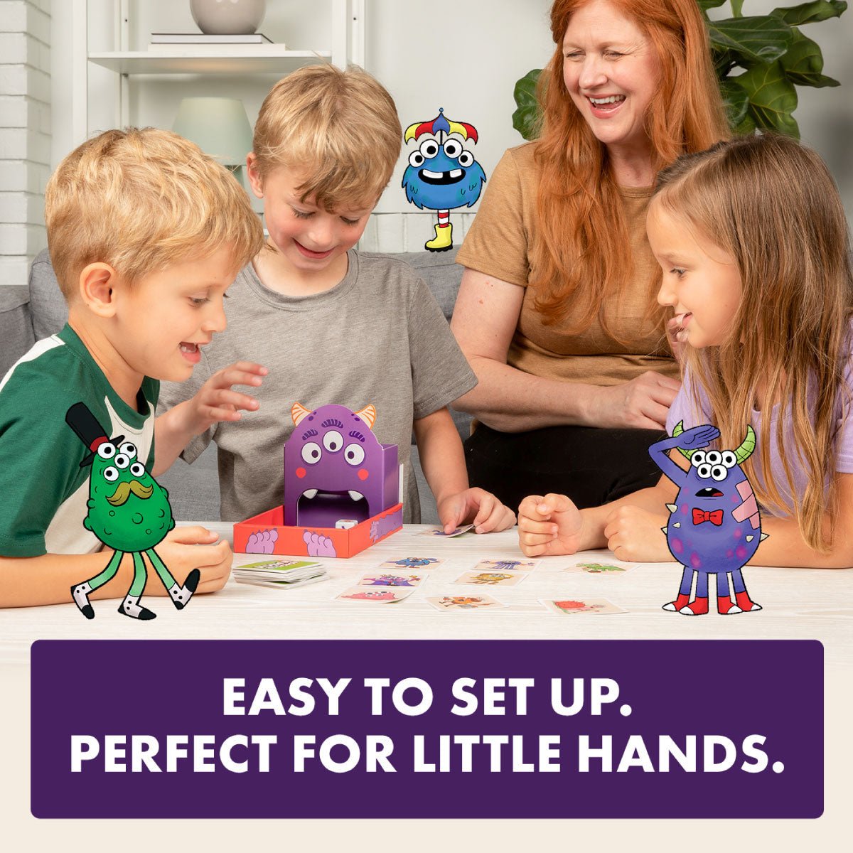 Monster Match Game Family Game from Exploding Kittens