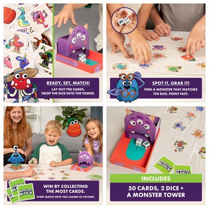 Monster Match Game Family Game from Exploding Kittens