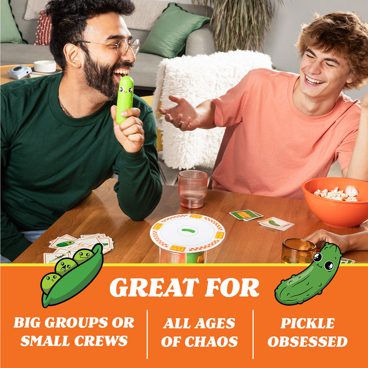 Exploding Kittens Pickle Grab Party Game