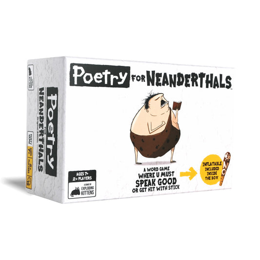 Poetry For Neanderthals Guessing Game from Exploding Kittens 