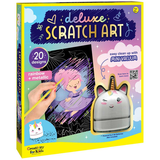 Faber-Castell - Deluxe Scratch Art with Mini Vacuum
