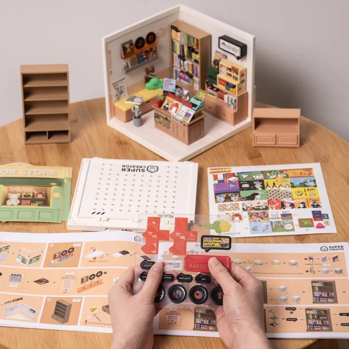 Hands Craft DIY Miniature House Kit - Fascinating Book Store